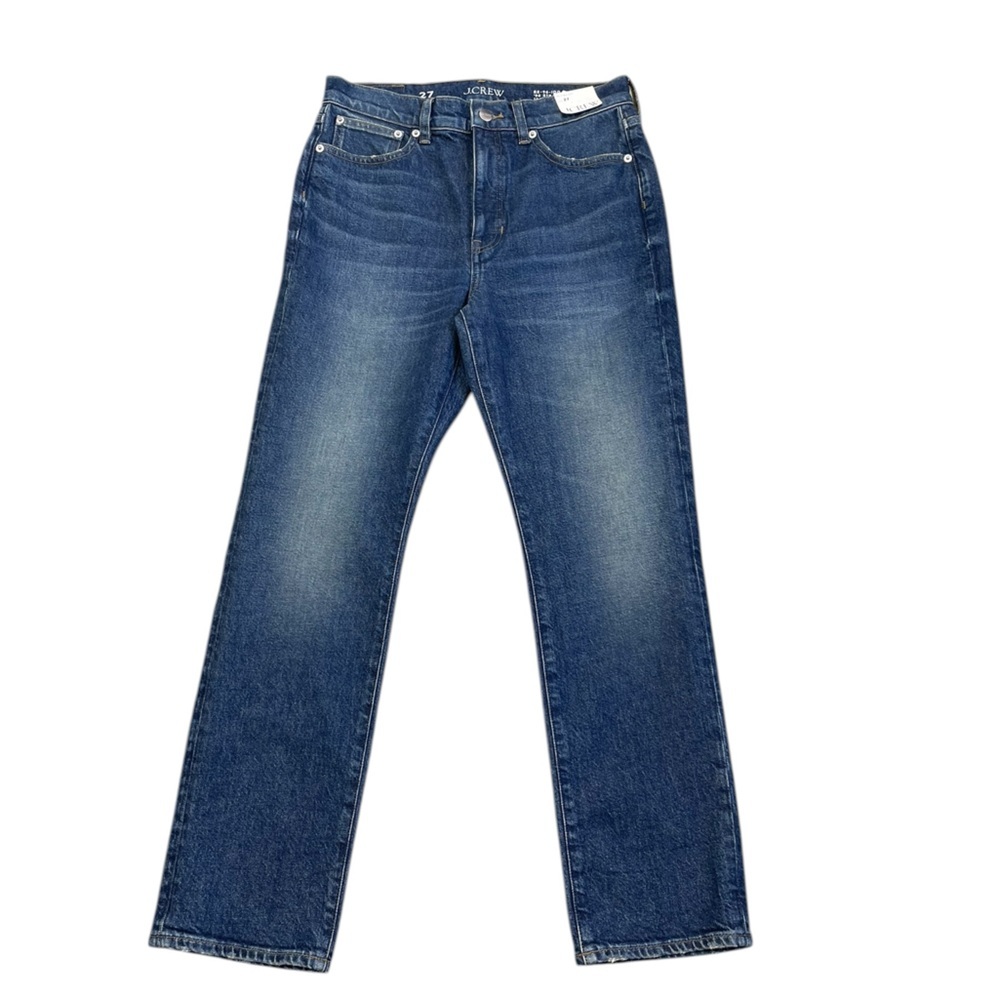 J. Crew Jeans Rerelease ‘96 Straight Leg NWT Blue Denim Size 27